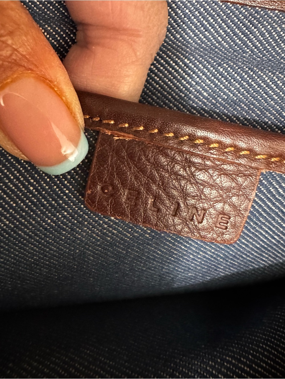 Auth CELINE Boogie Bag - Picture 4 of 9